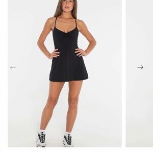 FORM Black workout Strap Dress
